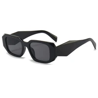 vintage luxury brand women rectangle sunglasses 2022 fashion square punk sun glasses for men black shades retro eyewear uv400