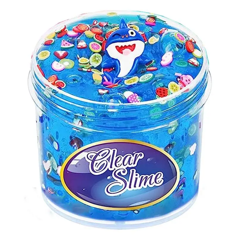 

Clear Clay Crystal DIY Non Sticky Children Clear Soft Clay Cute Nursery Toys Halloween Gift Entertainment Clay Relaxing Toys