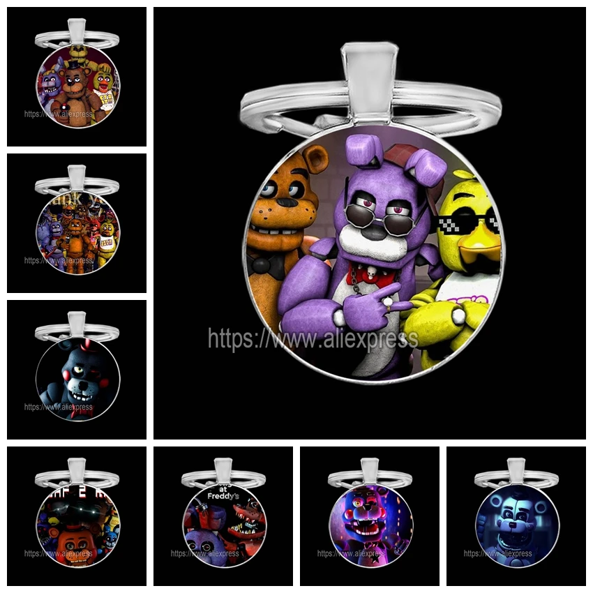 2023 Забавный Sfm Fnaf АНИМАТРОНИКА брелок для мужчин милый аниме брелок подарок для друга ювелирные изделия ручной работы