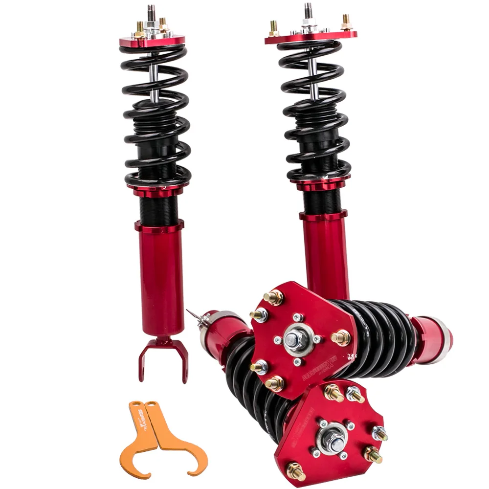 

MaXpeedingrods Coilover Lowering Shock Absorber Kit For Honda Prelude 1992-2001 Adjustable Height Suspension Springs Kits