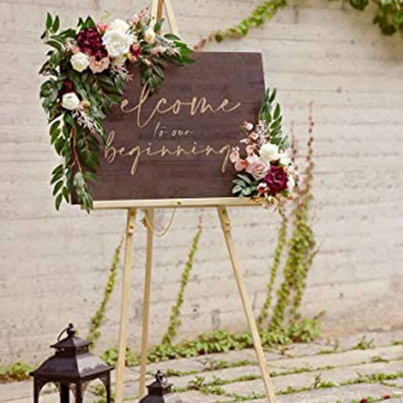 Акция! 2 шт. декоративные искусственные цветы для свадьбы |