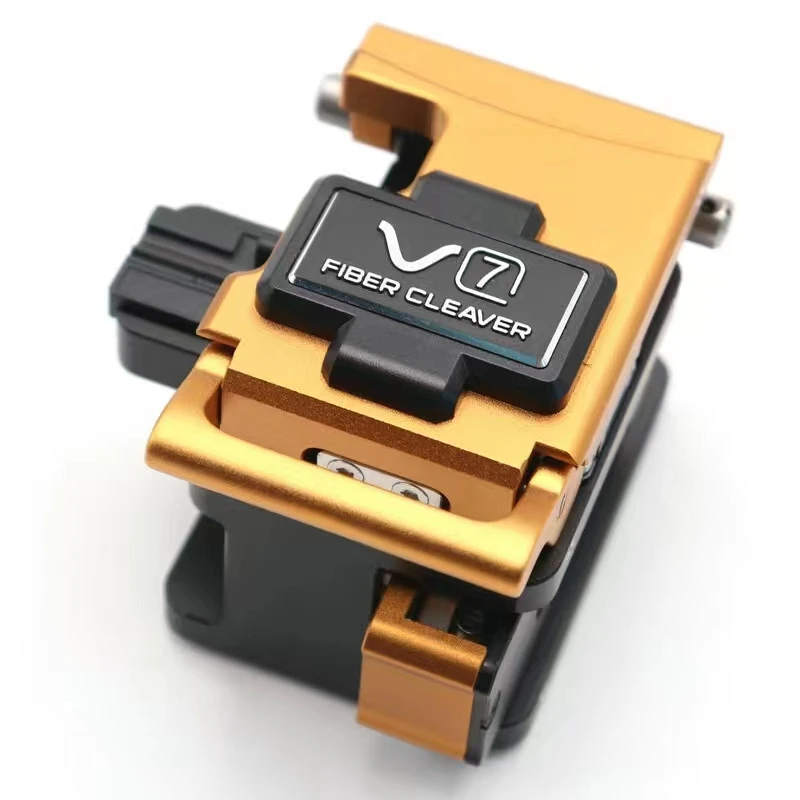 V7 Fiber Optical Cleaver for hot fusion Optical Fiber Cleaver Cutter Tool Kit FTTH High Precision  V7 Fiber Knife Cutting Tool