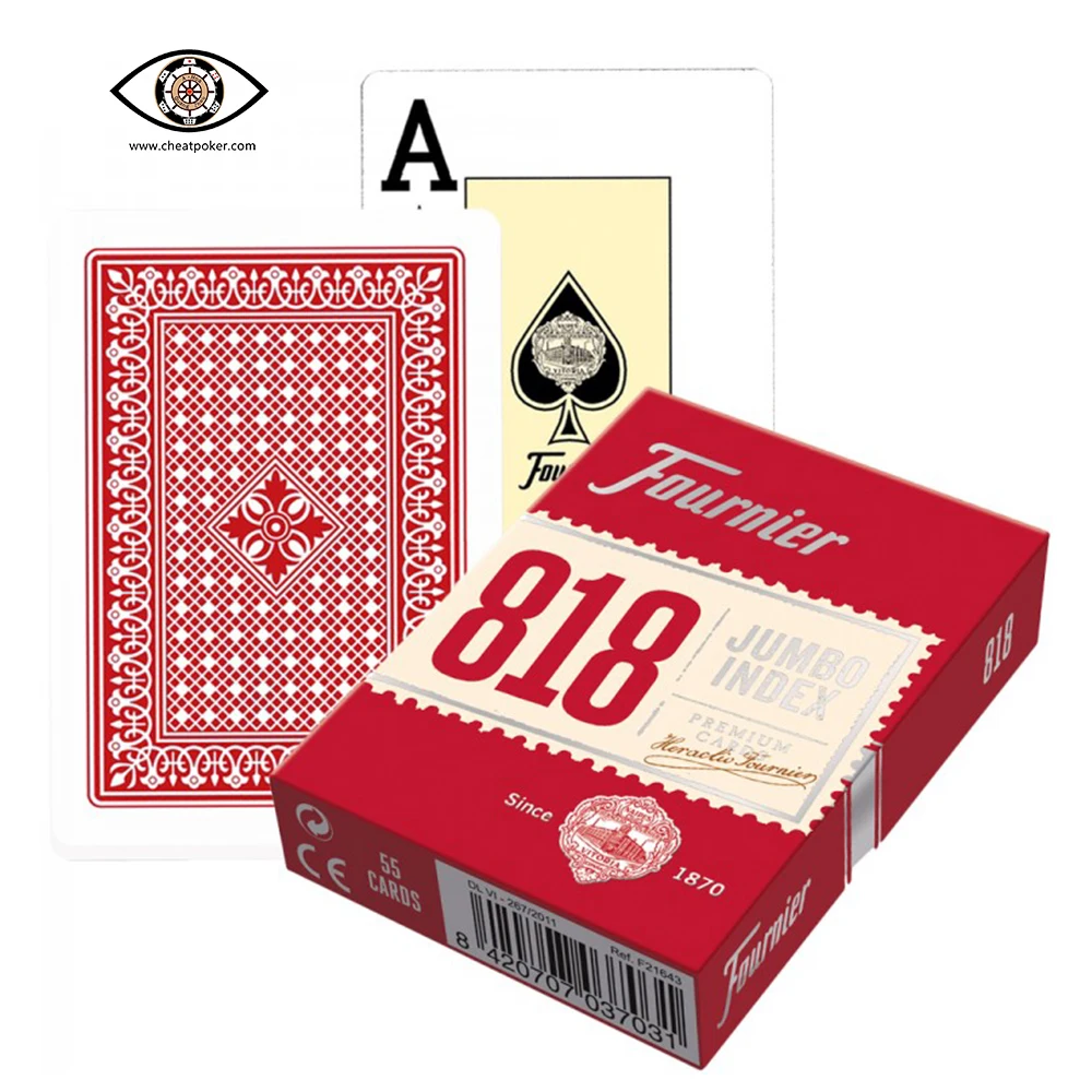 

Маркированные игральные карты для чтения, настольная игра Jumbo Index Deck, Magic Anti Cheat Poker, 818