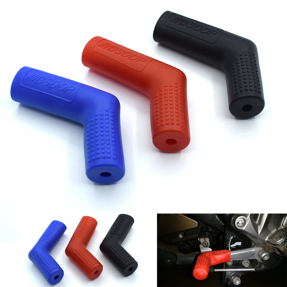 

Motorcycle shift lever protective cover gear shifter shoe protector case For KAWASAKI Z300 Z650 Z750 Z800 Z900 Z1000 ER-6F ER-6N