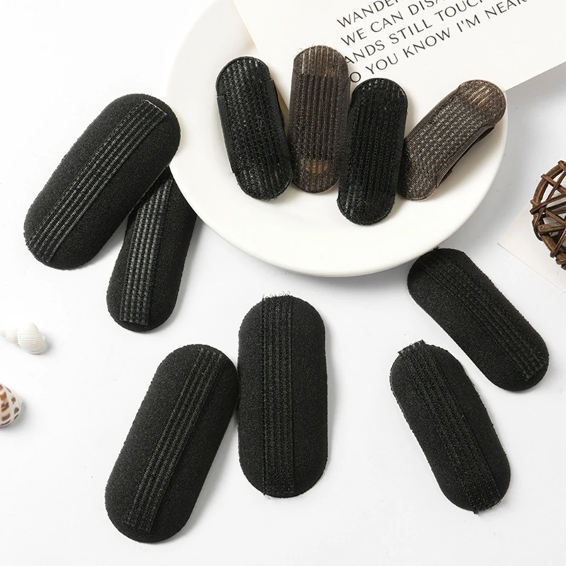 Подушечка для объема волос Пушистая подушечка Невидимая пушистая заколка Губка