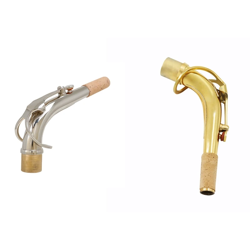 

Dropship-New Alto Saxophone Bend Neck Brass Material Sax Woodwind Instrument Accessory 25Mm