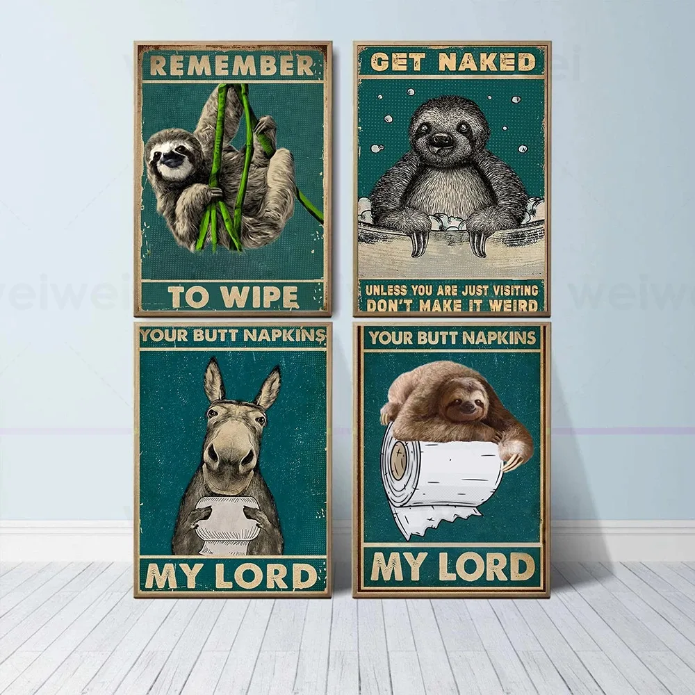 Металлическая черная кошка винтажный постер ваши ягодицы салфетки мой Властелин