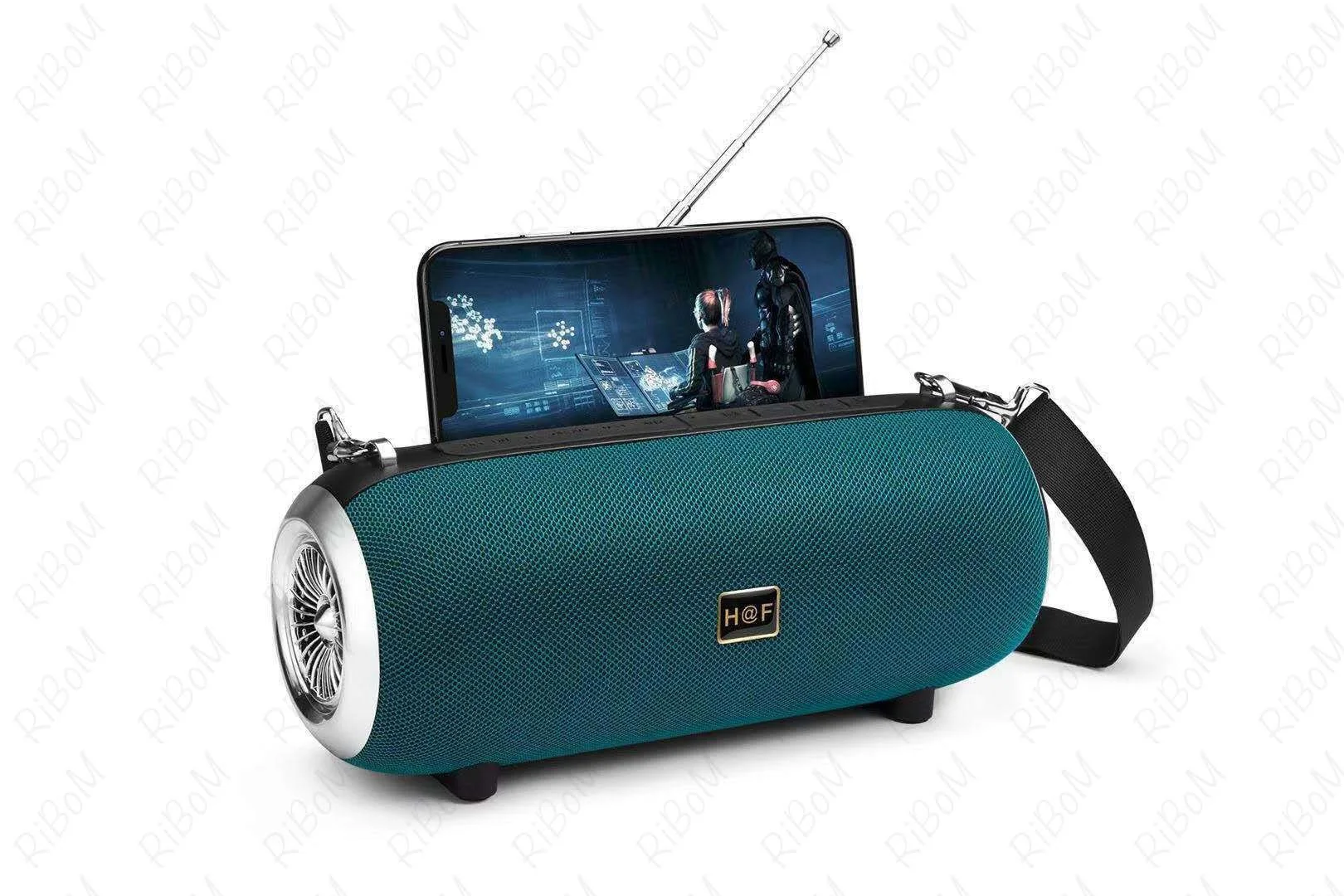 

Уличная Портативная Беспроводная колонка 2022, Bluetooth-совместимая колонка, USB TF FM-радио, музыкальный стерео сабвуфер для ПК, Tws