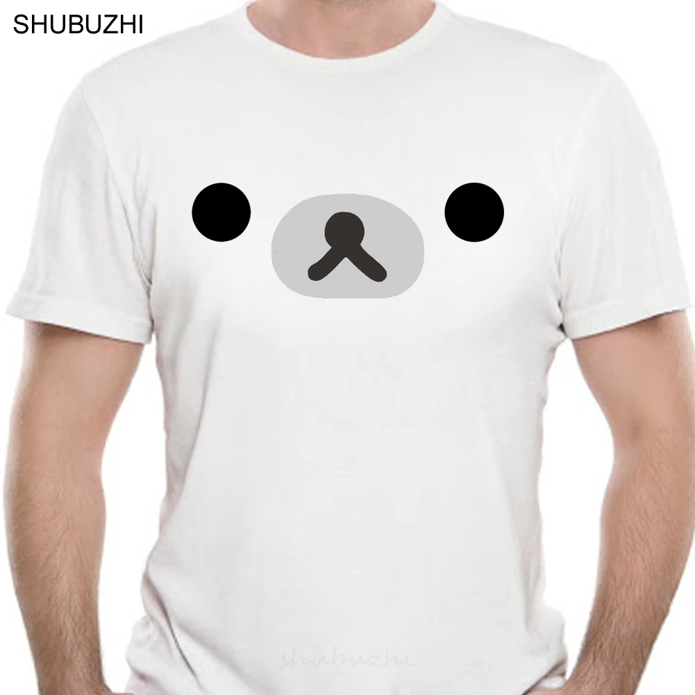 

Men T Shirt brown shirt rilakkuma tshirts Women T-Shirt cotton tshirt men summer fashion t-shirt euro size