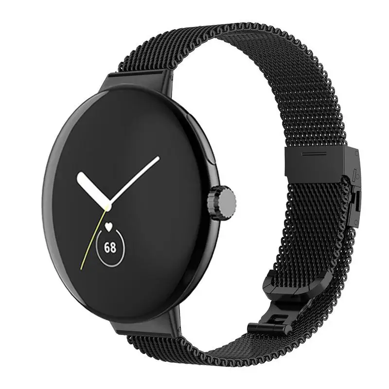 

Металлический ремешок, совместимый с Google, гибкий ремешок без зазора, металлический ремешок из нержавеющей стали