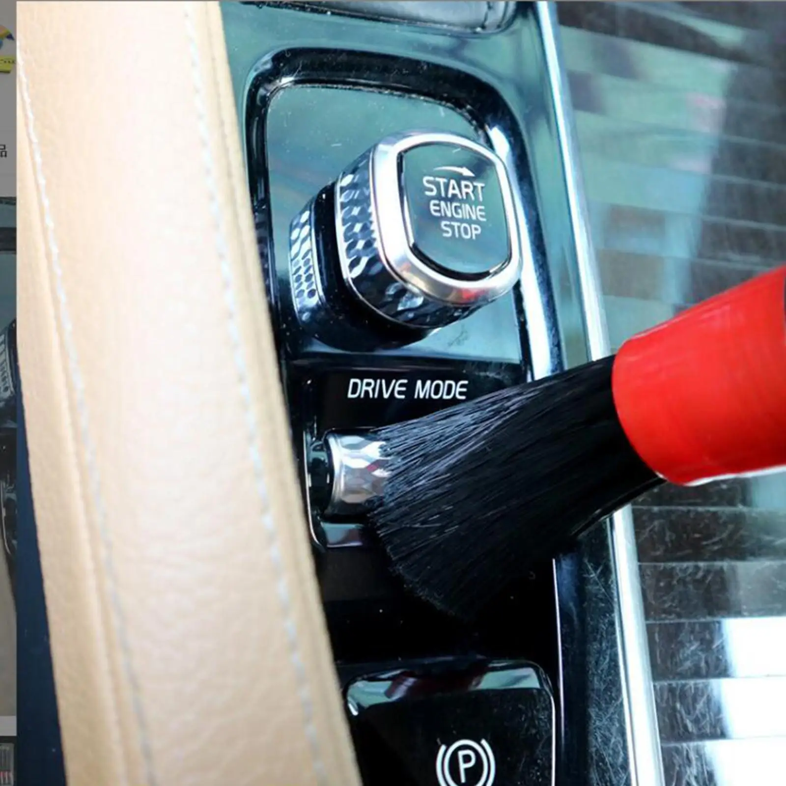 

6 in Pack Car Detailing Brush Kit Long Handle Automotive Detail Brush Set Fit for Dashboard Interior Cleaning Engine Bays Boats