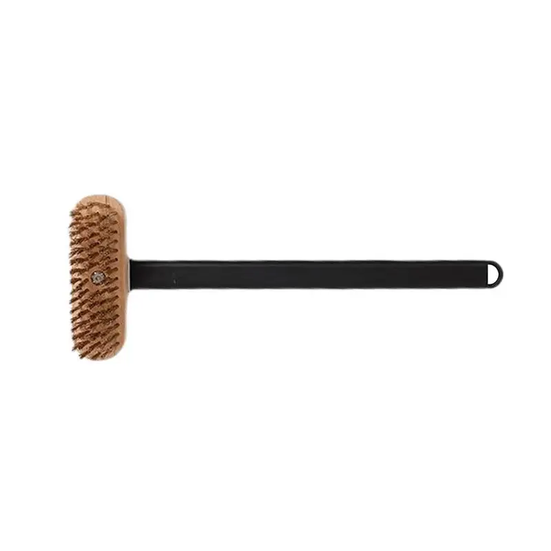 

Pizza Oven Cleaning Brush Kitchen Oven Cleaning Brush Scraper Removable Natural Palmyra Bristles Grill Bristled Cleaning