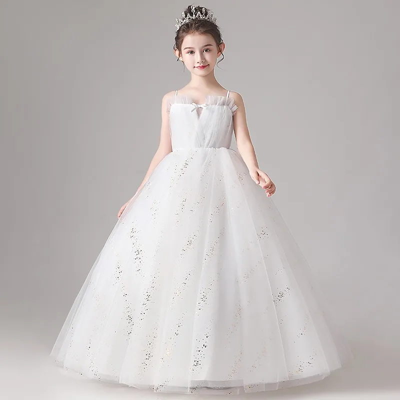 

Платье детское Сетчатое без рукавов, на бретельках