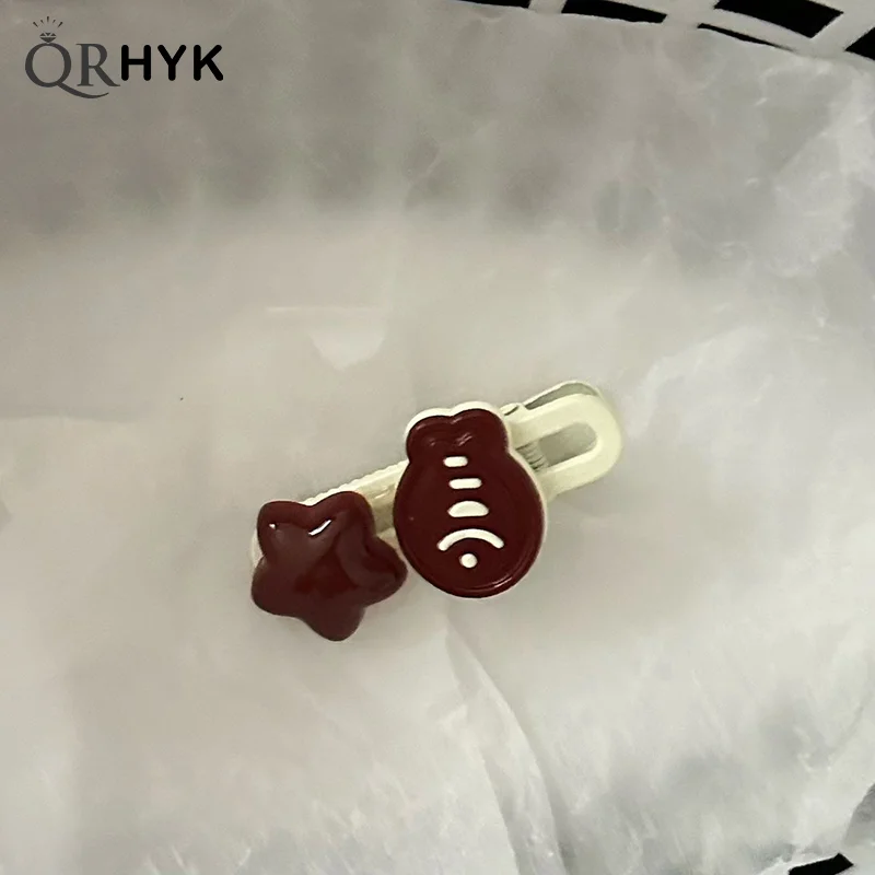 Милые заколки в виде маленькой рыбки и звезд для женщин девушек модные волос