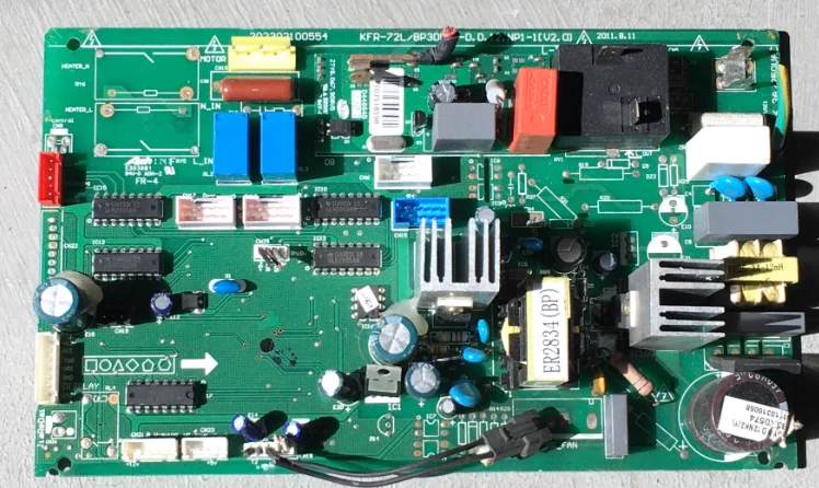 

1pc used Midea air conditioning motherboard KFR-72L/ BP3DN1Y-board 202302100554