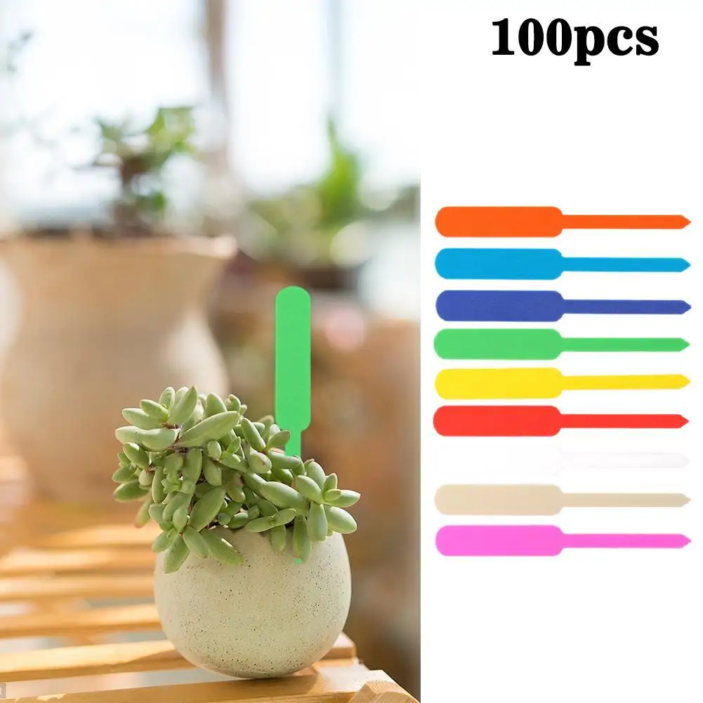 

100 шт., водонепроницаемые этикетки для садовых растений