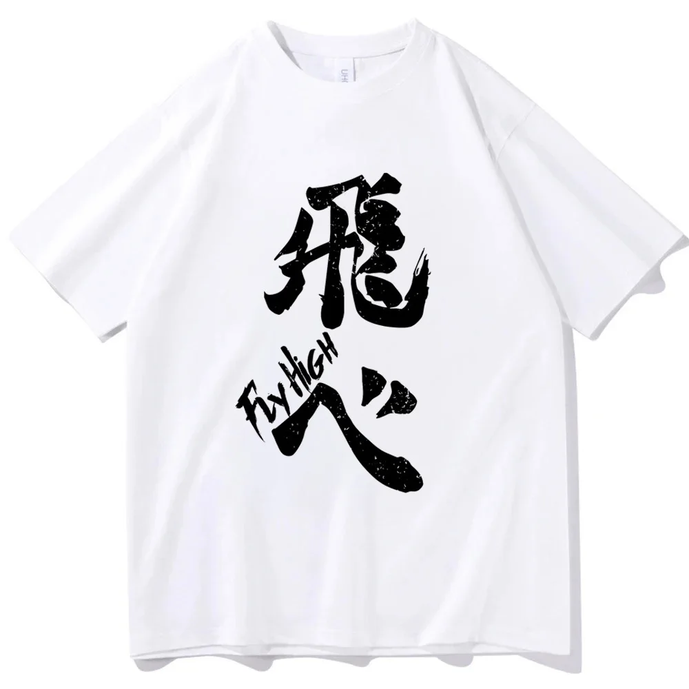 Haikyuu shirt women anime hip hop Gothic streetwear Pastel korean clothes t-shirt Colorful aesthetic Punk Y2k