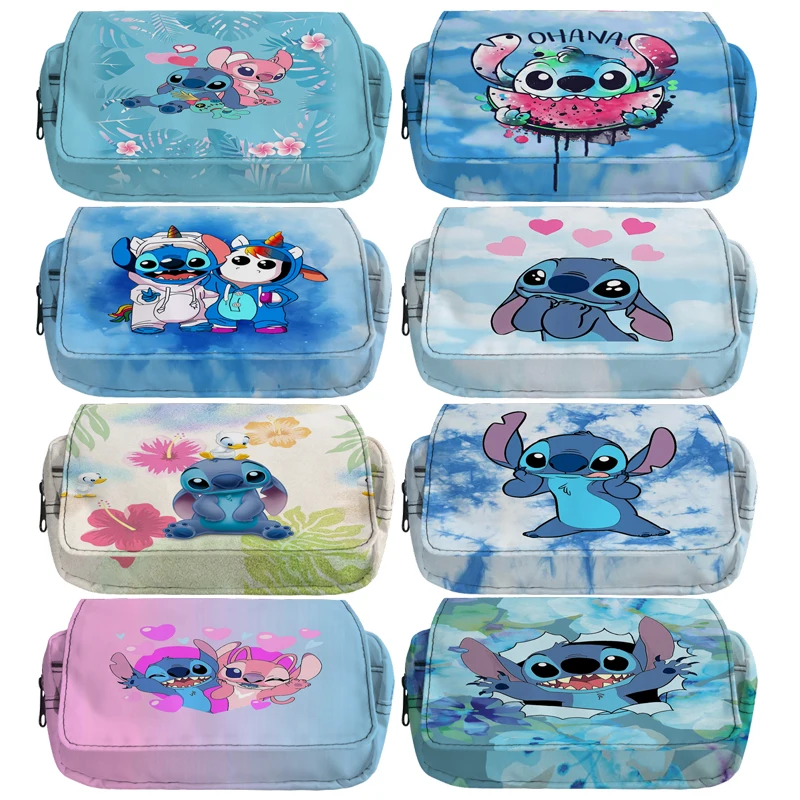 Case Zipper Pencil Pouch Cute School Student Stationery Stor