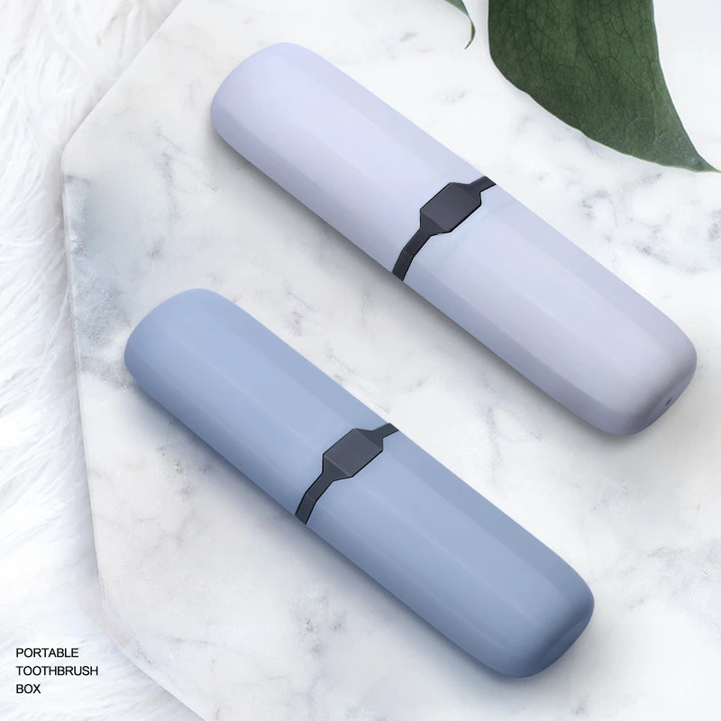 

Travel Portable Toothbrush Toothpaste Holder Storage Box Case Pencil Container Cup Bathroom Accessories Outdoor Hiking Camping
