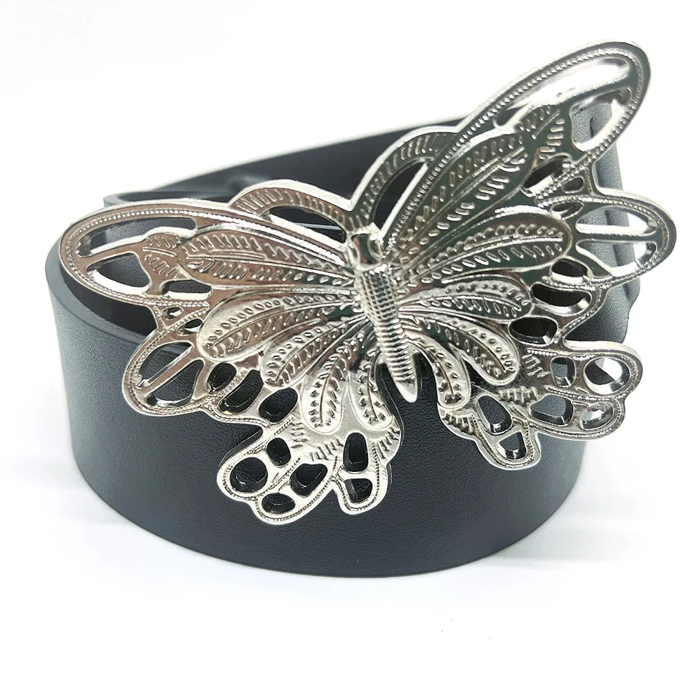 

Женский ремень в стиле гранж Goth эстетика Y2k, роскошные дизайнерские модные розовые джинсовые брюки, украшение для платья 3,8 см