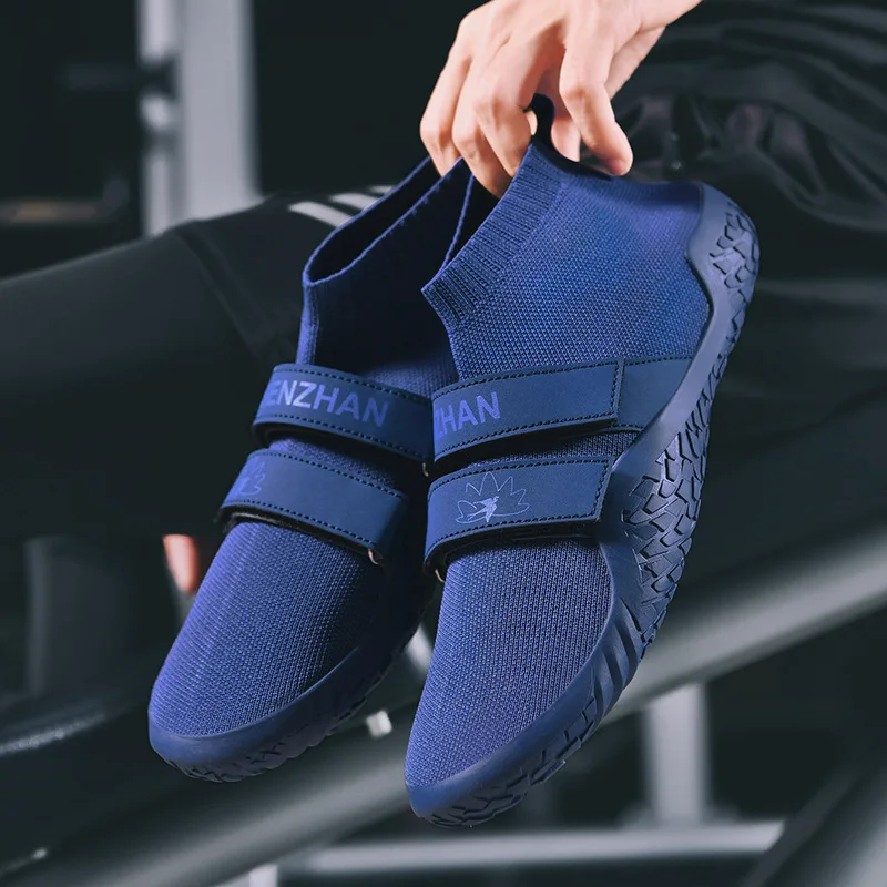 New Unisex  Soft Bottom Training Footwear Powerlifting Deadlift Yoga Gym Beach Sports Shoes Sumo Sole Portable Sneakers Non-Slip