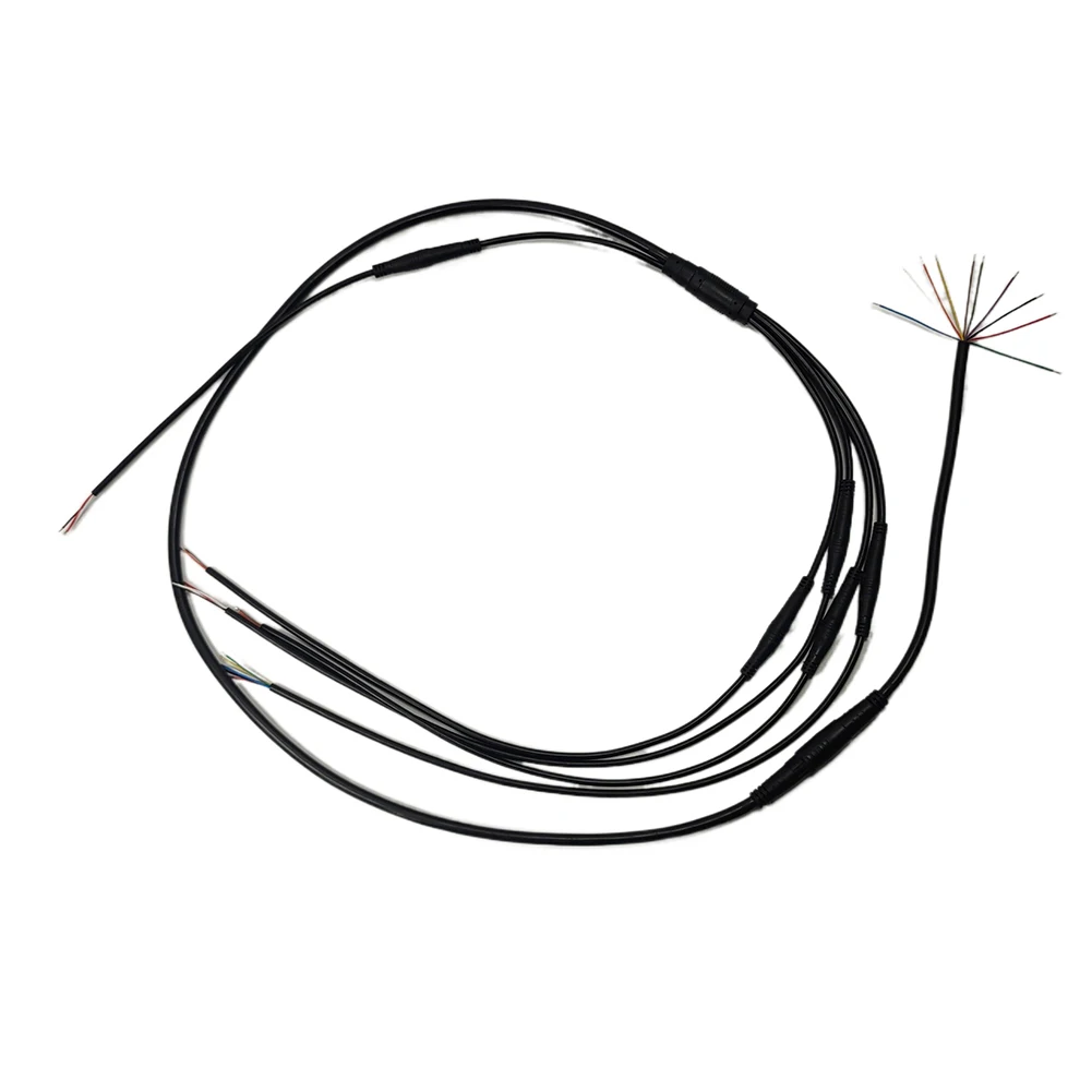 Водонепроницаемый жгут проводов для электровелосипеда 10-контактный