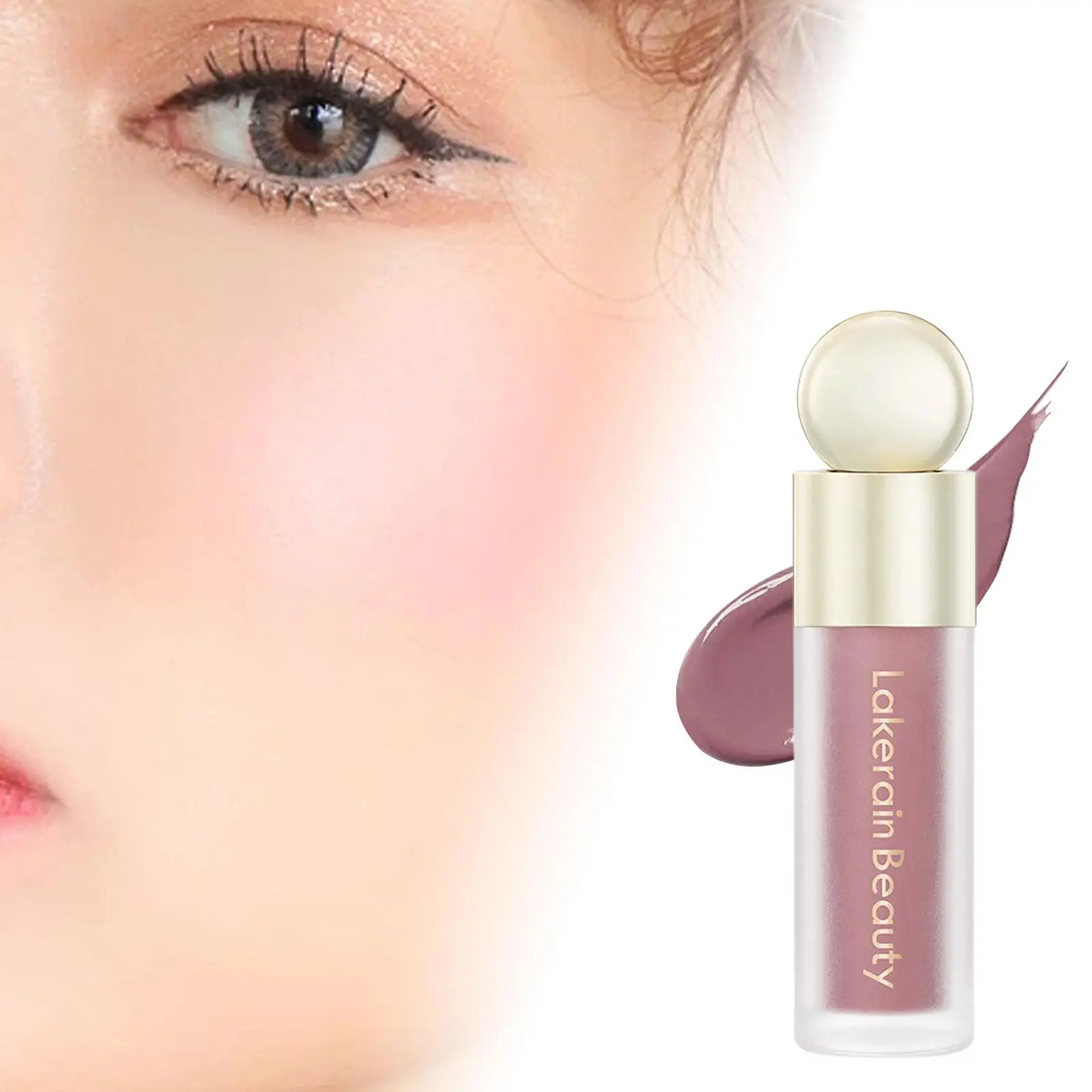 Жидкие румяна смешиваемые водостойкие многофункциональные тени для век