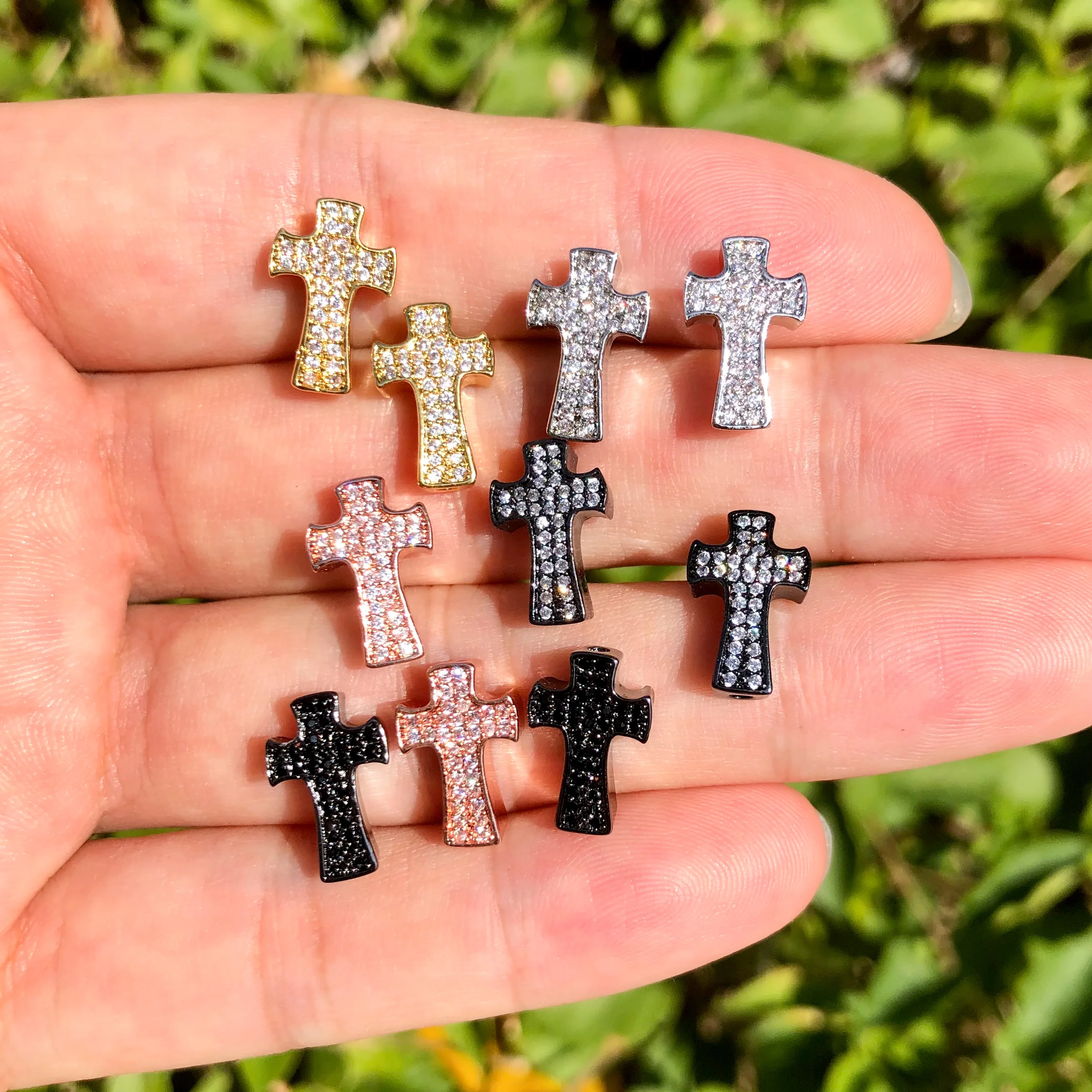 10 шт. бусины-разделители для браслетов и ожерелий