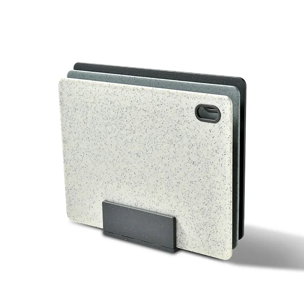 

Набор из 4 пластиковых разделочных досок с мраморным рисунком