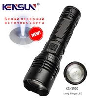 ultra long range flashlight rechargeable led torch powerful hand lantern for outdoor lamp