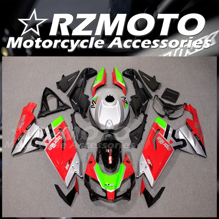 

New ABS Whole Motorcycle Fairings Kit Fit for Aprilia RS125 RS4 50 125 2006 2007 2008 2009 2010 2011 06 - 11 Bodywork Red Green