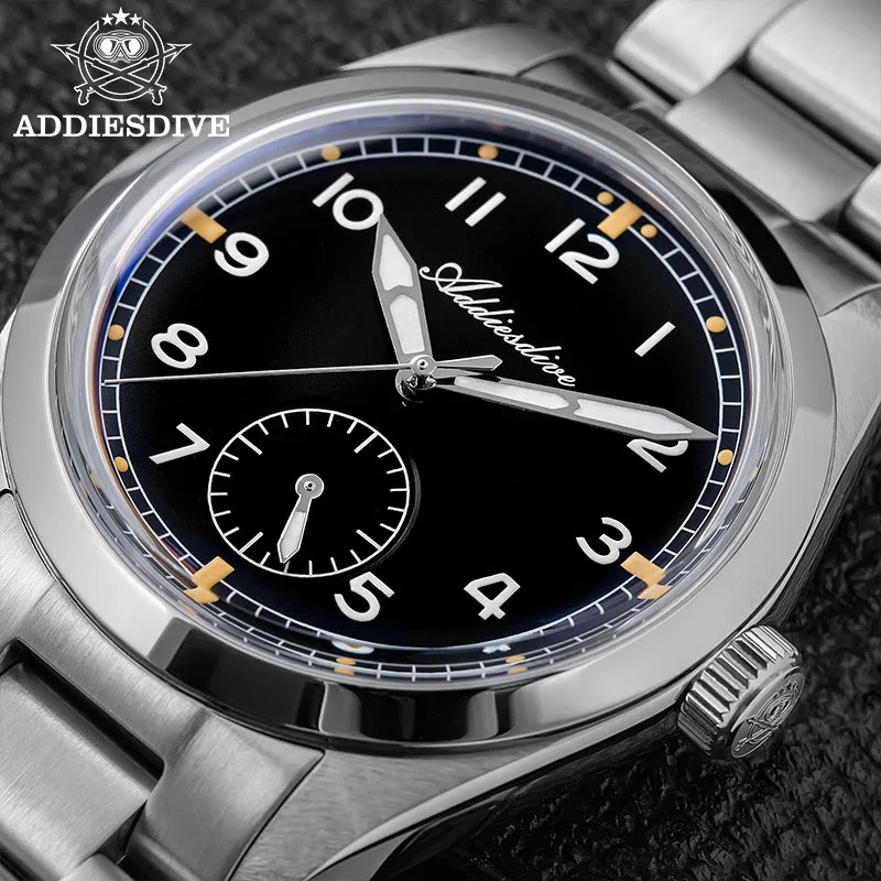 ADDIESDIVE 36 мм, роскошные мужские кварцевые часы K1 с зеркальным стеклом, суперлюминесцентные, водонепроницаемые до 100 м, классические мужские наручные часы (art.: 3920da090fa6d) - 3920da090fa6d