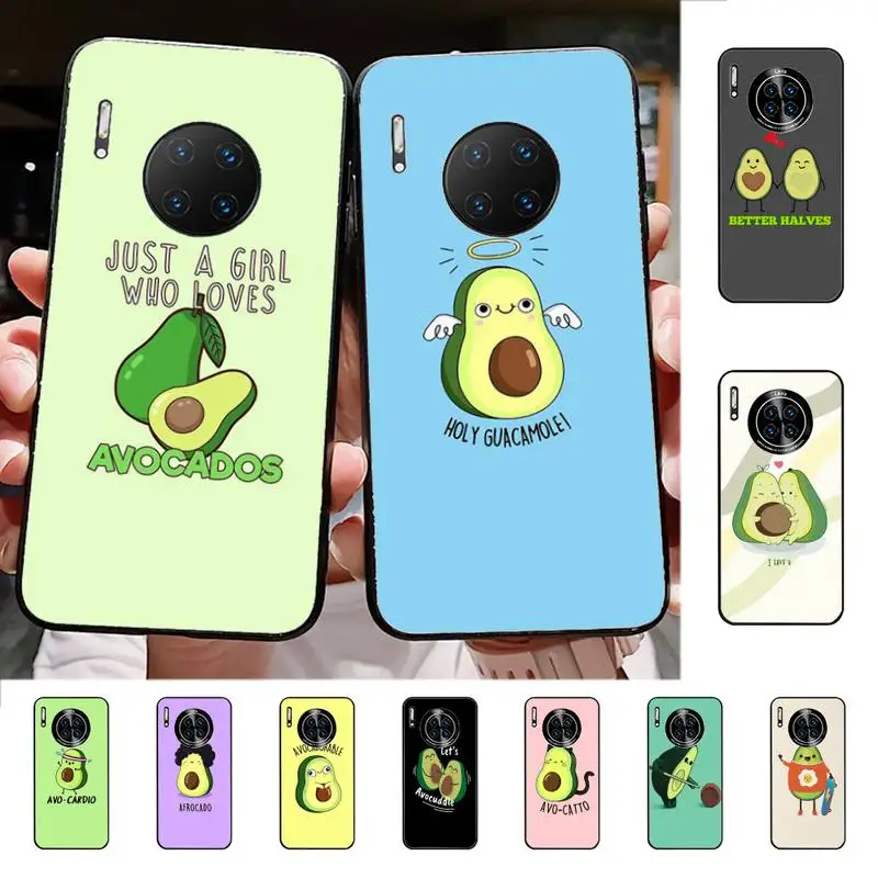 

Avocado Phone Case for Huawei Mate 20 10 9 40 30 lite pro X Nova 2 3i 7se