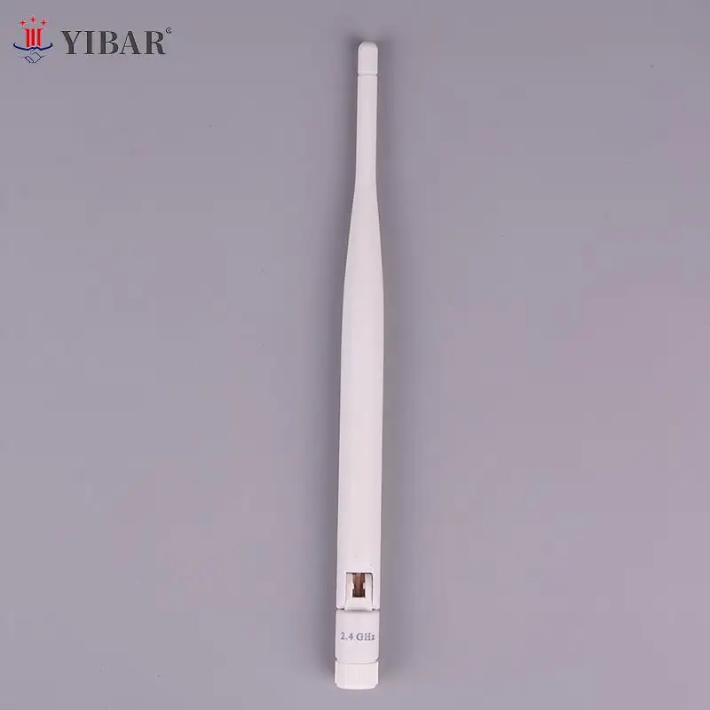 

2.4GHz White WiFi Antenna 5dBi Aerial RP SMA Male Connector 2.4g Antenna