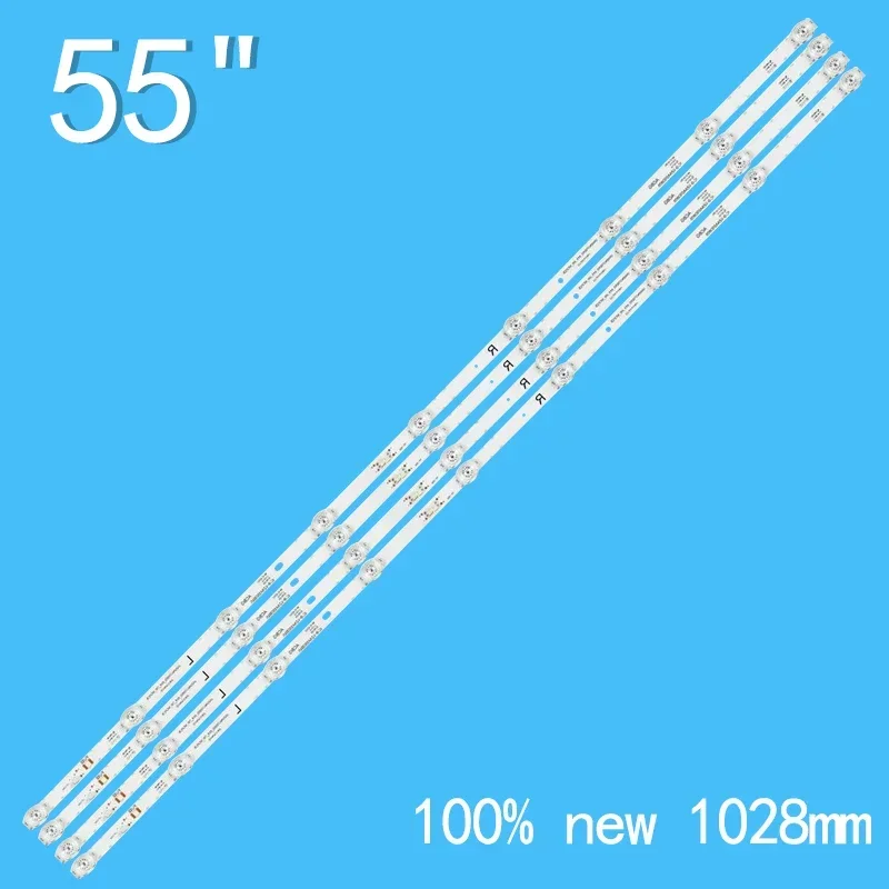 Светодиодная подсветка для UE55TU7002U UN55NU7095G 4X9 L55M5-5A L55M5-5S L55M5-EX HRS-XM55T46-4X9 CRH-BP 55303004097 CT