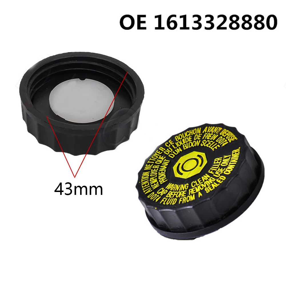 

Brake Fluid Reservoir Bottle Tank Cap Cover For Peuget 206 306 307 308 408 508 2007-2015 External Fuel Tank Cover Exterior Parts