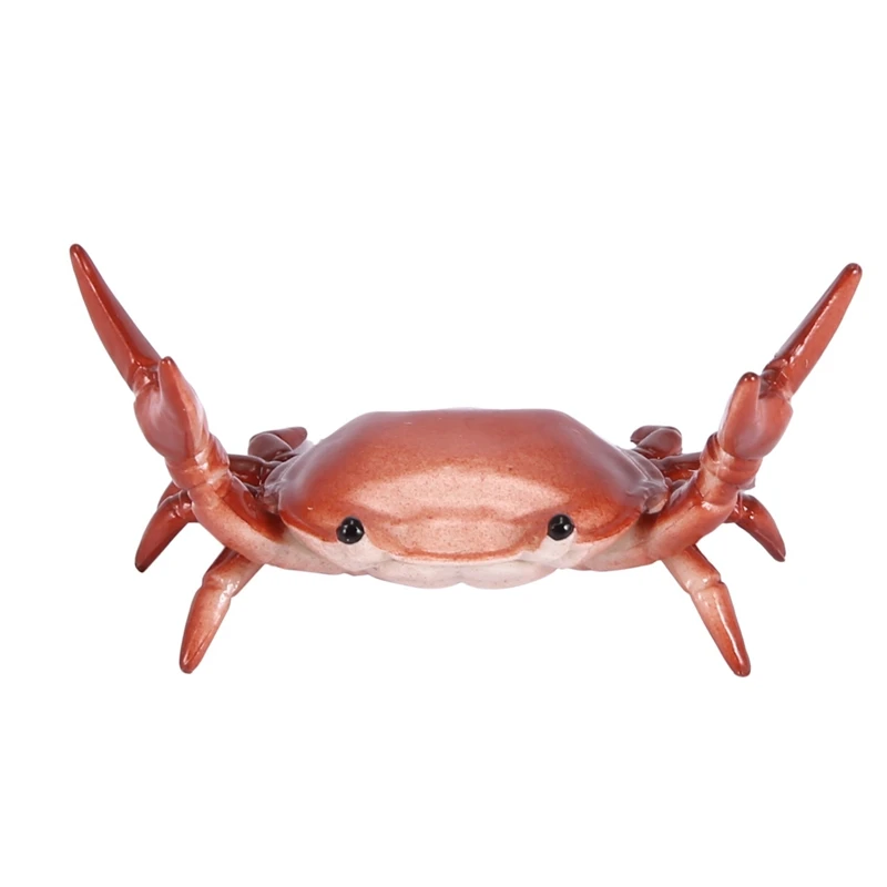 

6X New Japanese Creative Cute Crab Pen Holder Weightlifting Crabs Penholder Bracket Storage Rack Gift Stationery