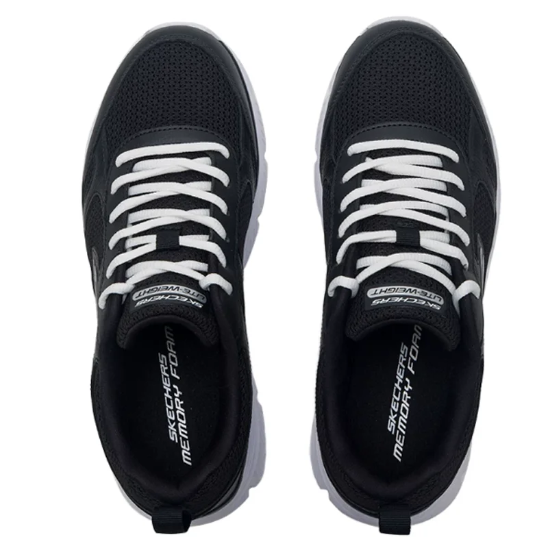 Фото Мужские кроссовки Skechers Mid-Top для бега с амортизацией и отскоком, для тренировок на открытом воздухе, модель 220920C-BBK, новейшая модель №5