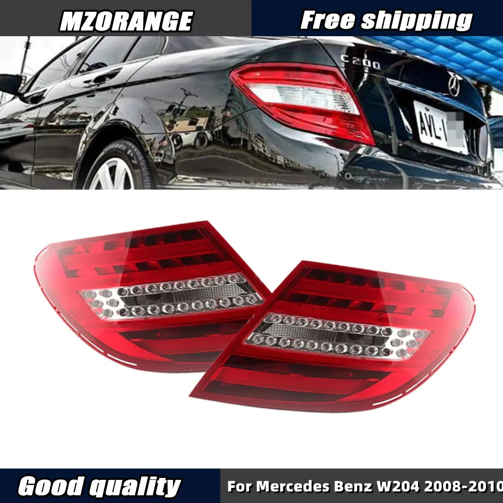 Задний светодиодный фонарь для Mercedes Benz W204 C180 C200 C220 C260 C280 C300 2008-2010 DRL сигнал