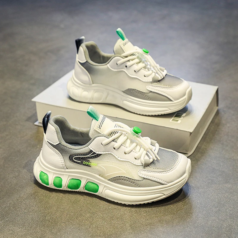 

Kids Sneakers Anti-skid Children's Jogging Sneakers Fashion Breathable Boys GIrls Casual Shoes Soft Sole Running Shoes