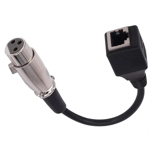 Удлинительный кабель XLR3 - RJ45 со светодиодной подсветкой