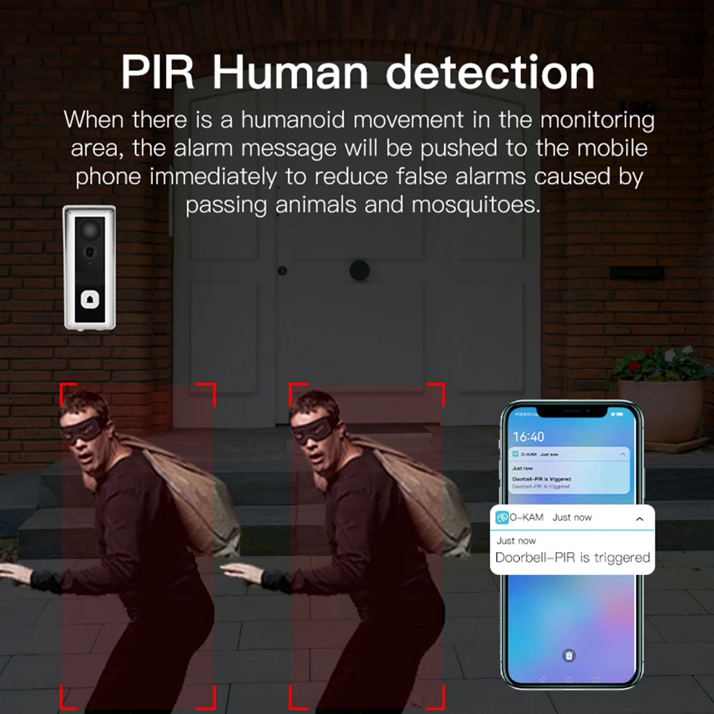 Рисунок 4 - REHENT 3MP видео дверной звонок