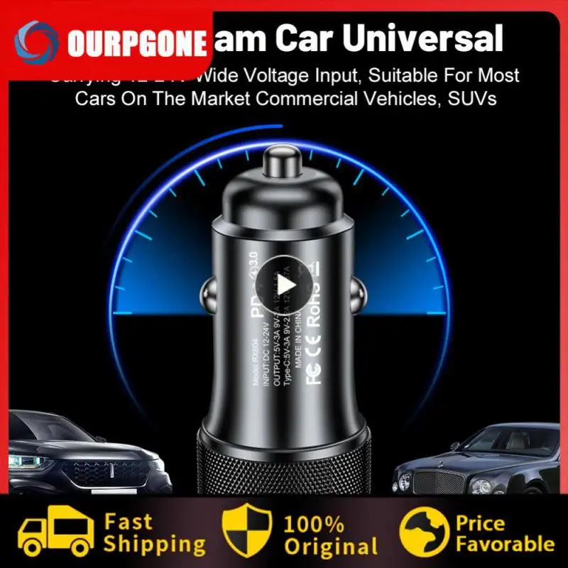 

45w Portable Cigarette Lighter Universal Car Charger Adapter Multifunctional Car Charger Car Accessories Pd 20w Durable