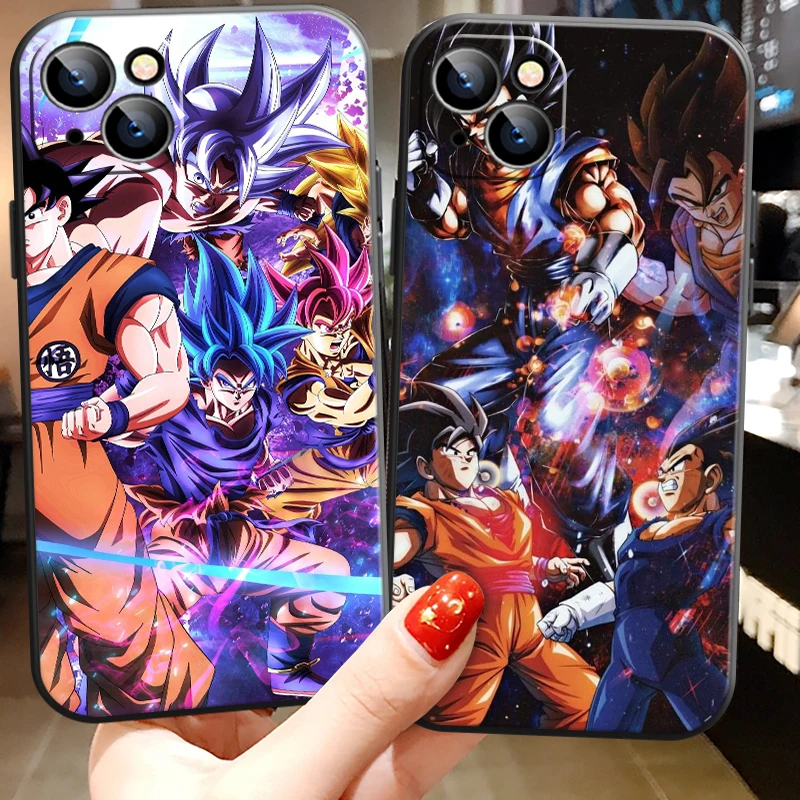 

Dragon Ball Cartoon Anime For iPhone 11 12 13 Pro MAX 13 12 Mini 6 6S 7 8 Plus SE 2020 X XR XS MAX Phone Protect Case Silica Gel