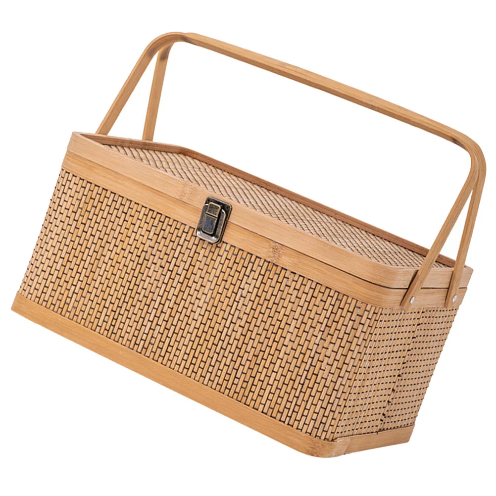 

Fruits Basket Woven Basket Storage Basket Handheld Woven Basket Egg Container Kitchen Basket Ratan Rattan