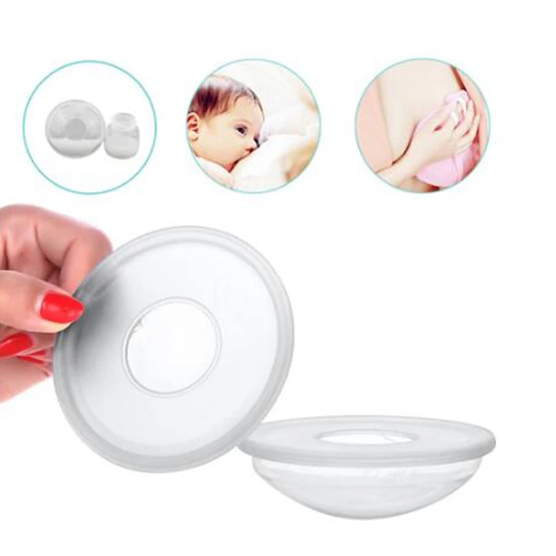 

2Pcs Silicon Breast Correcting Shell Nurse Cup Breast Saver Protect Sore for Breastfeeding Collect Breastmilk Most Popular 2022