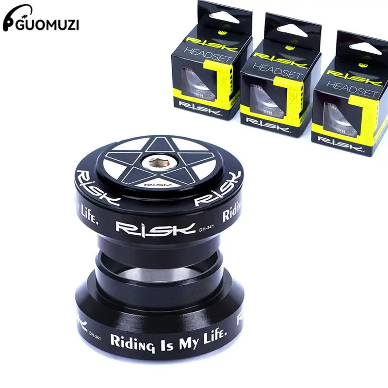 

Mtb Bike Headset Integrated 1 1/8 Steering Column 34Mm Mountain Bicycle Press Bearings Box Fork