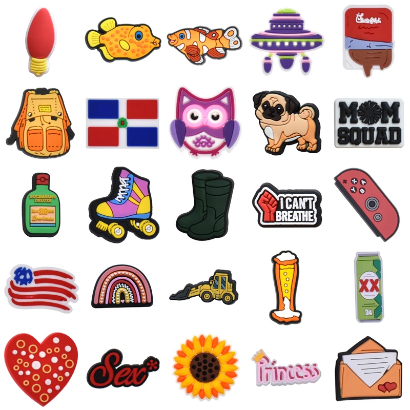 

Wholesale Bulk Boy Kids Set Jeans Women Charm Para Pins Girl Shoe Charms Decorations for Crocs Gifts Men Packs Shoes Accessories