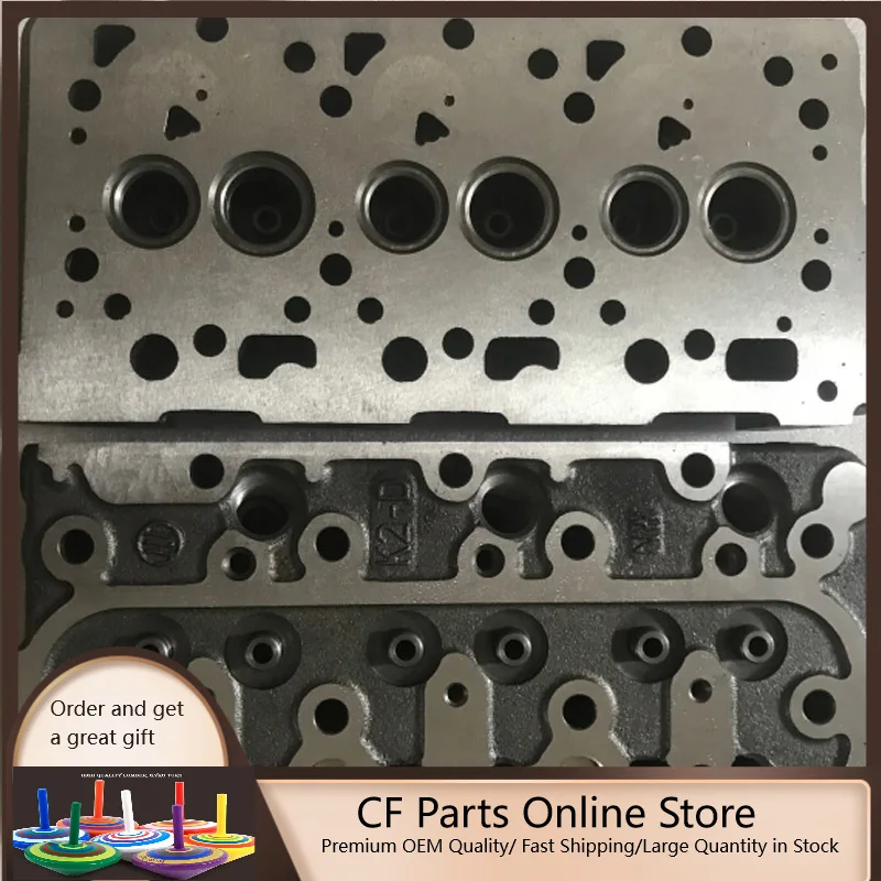 

Free Shipping Complete Cylinder Head For Kubota D1105 Engine M8