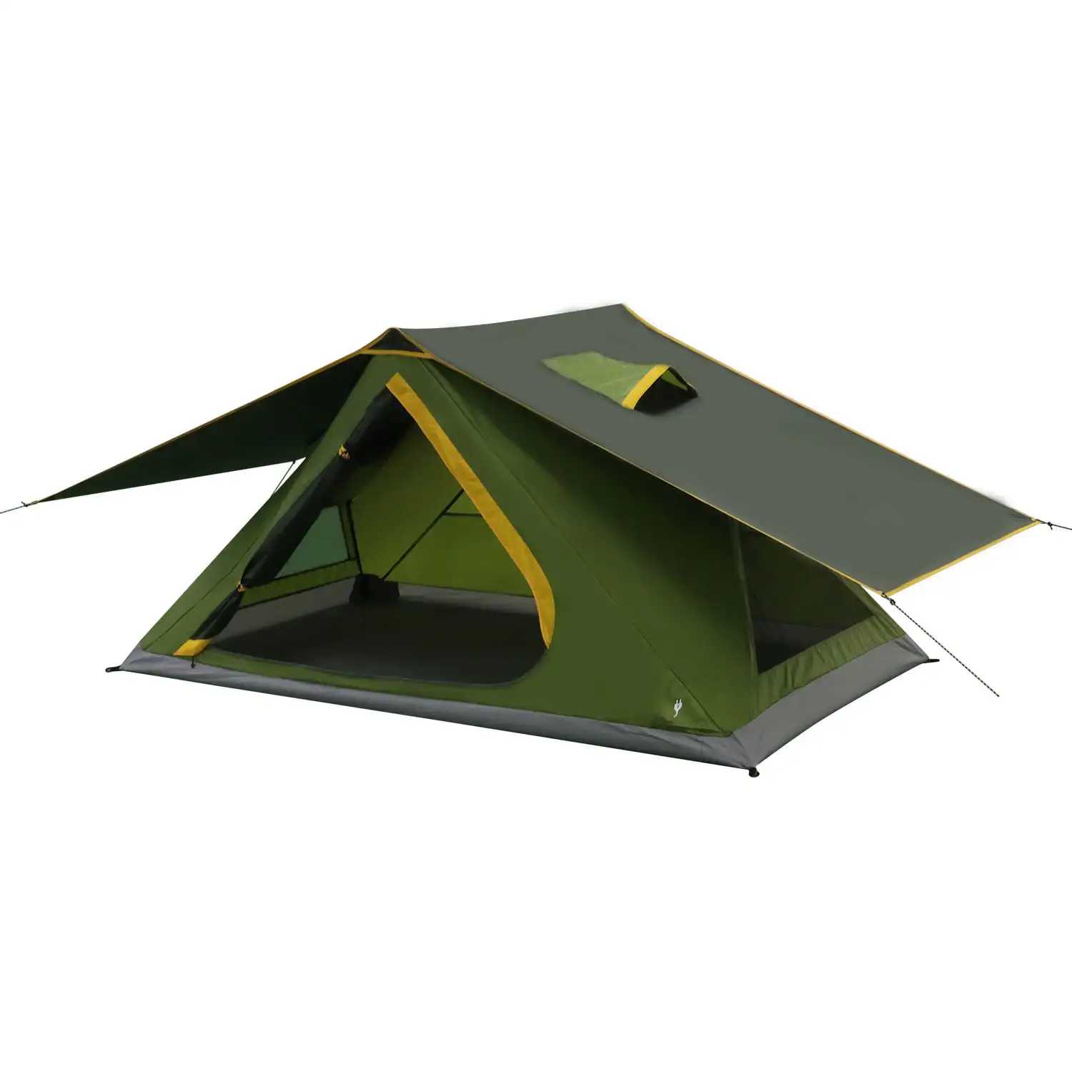 2-Person Up Instant Hub Tent, Green  Caravan Camping  Naturehike  Camping Tent  Tente De Camping